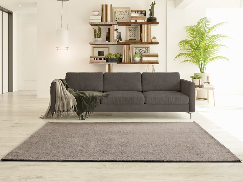 ALFOMBRA LAVABLE DE MICROFIBRA VISÓN
